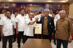 H. Surya Harap Pengurus KONI Kabupaten Asahan Periode 2019 – 2023 Tingkatkan Prestasi Olahraga