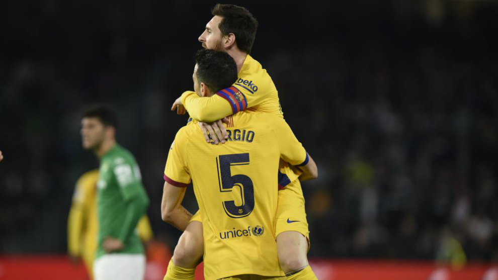 Barcelona Sikat Real Betis 3-2, Messi Hattrick Assist