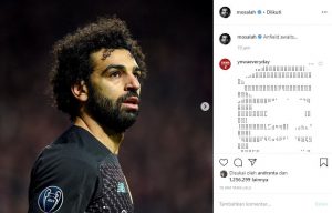 Mo Salah Tebar Ancaman untuk Atletico Madrid di Akun Instagramnya