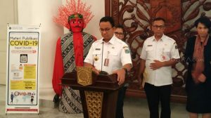 Anies Baswedan : DKI Jakarta Berstatus Tanggap Darurat Bencana Corona