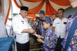 Bangun Komunikasi Harmonis, Bupati Asahan Hadiri Pengajian Akbar Aek Songsongan