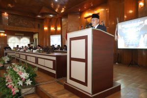Ikuti Rapat Paripurna Istimewa DPRD Asahan, Bupati Asahan Ajak Seluruh Pihak Majukan Kab. Asahan
