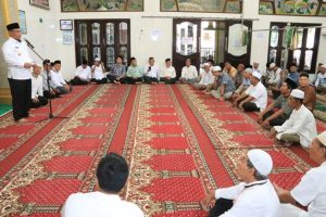 Safari Jumat, Akhyar Imbau Jemaah Tidak Panik Menyikapi Virus Corona