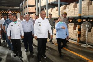 Akhyar Tinjau Sejumlah Gudang Distributor Bahan Pokok