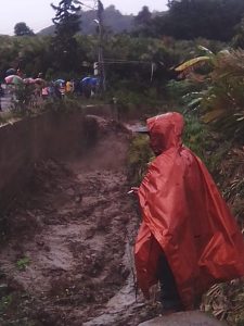 Banjir Lahar Hujan Sinabung, Jalan Penghubun Kabanjahe Kuta Buluh Terputus