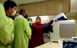 Resmi Beroperasi, Laboratorium PCR Pertama Di Sumut Terima 40 Sampel Covid-19