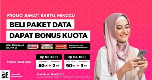 Dukung Silaturahmi Lebaran Secara Virtual, Smartfren Berikan Bonus Kuota Data di Supermarket & Voucher Diskon Isi Ulang di Toko Daring