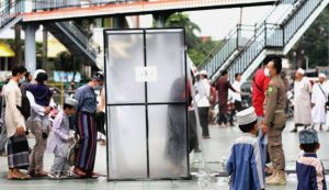 BKM Masjid Raya Al Mashun Terapkan Protokol Kesehatan ke Jamaah