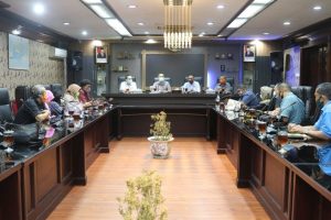 Diskusi Dengan Wartawan Unit Pemko Medan, Akhyar : Sesuaikan Diri Dalam Hadapi Pandemi Covid-19