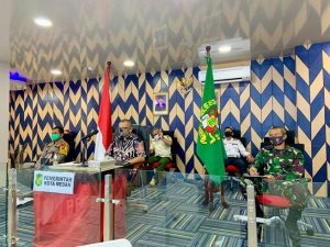 Sosialisasikan Protokol Kesehatan,Pemko Medan Gandeng TNI dan POLRI