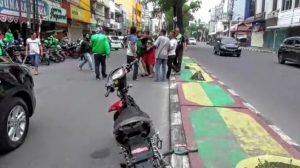Geng Motor Bentrok Dengan Warga di Kelurahan Aur