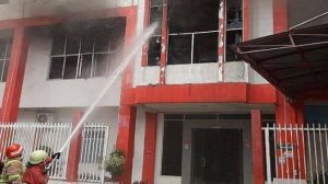 Plaza Telkom Pekanbaru Terbakar, Jaringan Telkom di Sebagian Sumatera Mati