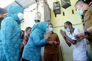 Cegah Penyebaran Covid-19, Nawal Ajak Kader PKK Tegur Warga Yang Tidak Pakai Masker