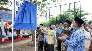 Bupati Asahan Lakukan Peletakan Plank Gedung Purna Bakti PNS Kabupaten Asahan