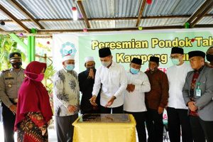 Resmikan Pondok Tahfiz di Tanjung Pura, Ini Pesan Wagubsu