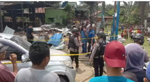 Gas Meledak Di Bengkel Las, 5 Orang Tewas Dan Belasan Lainnya Terluka