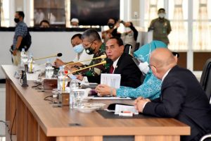 Singkronisasi Penanganan Covid-19, 3 Kepala Daerah Tanda Tangani MoU Bersama