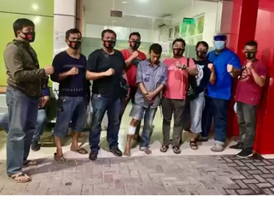 Coba Melarikan Diri, Pelaku Pembobol Emas Ditembak Polisi