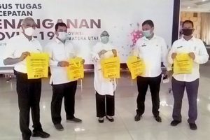 Dapat Bantuan Kopi Dan Aren, Sabrina: Akan Kita Bagikan untuk Tenaga Kesehatan