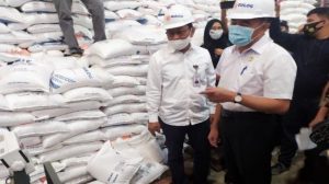 Tinjau Gedung Bulog Sumut, Menteri Muhajir Effendy: Beras untuk PKH Harus berkualitas Bagus