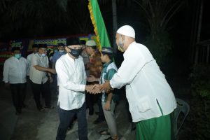 Bupati Asahan Hadiri Haul Ke-19 Almarhum Syekh H Mustafa BS Rokan