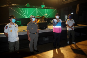 Sosialisasikan Perwal 27/2020, Tim Satgas Sasar Sejumlah Tempat Hiburan Malam