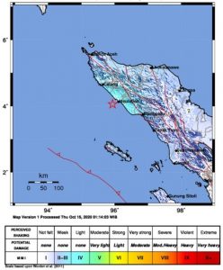 Gempa M5,2 Guncang 2 Kabupaten di Aceh