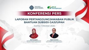 BPJAMSOSTEK Serahkan Data BSU Gelombang Terakhir Ke Kemnaker