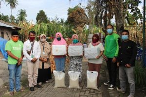 DD Waspada Salurkan Bantuan Untuk Korban Kebakaran Desa Jaring Halus