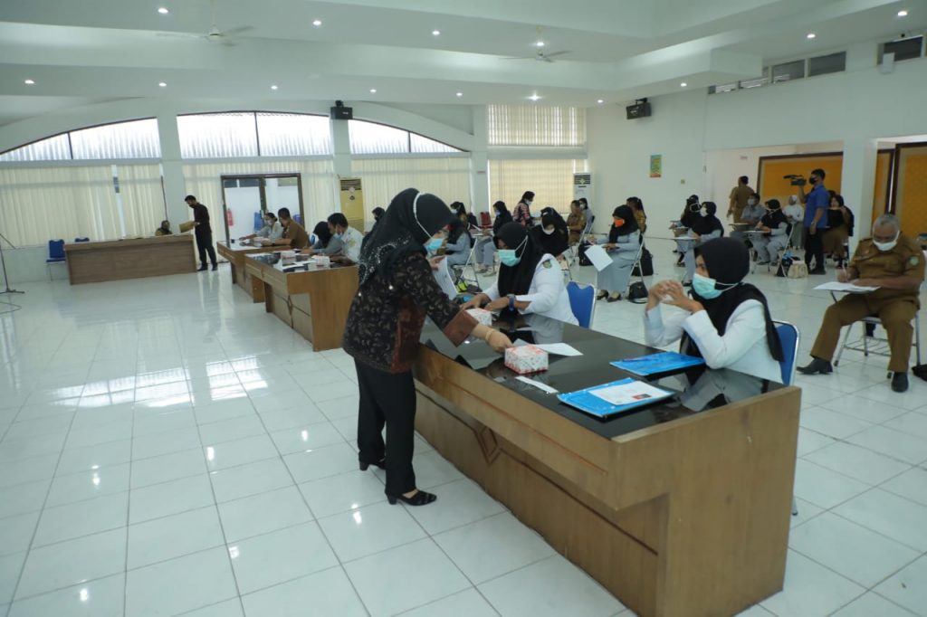 Pemerintah Kabupaten Asahan Gelar Ujian Penyesuaian Kenaikan Pangkat