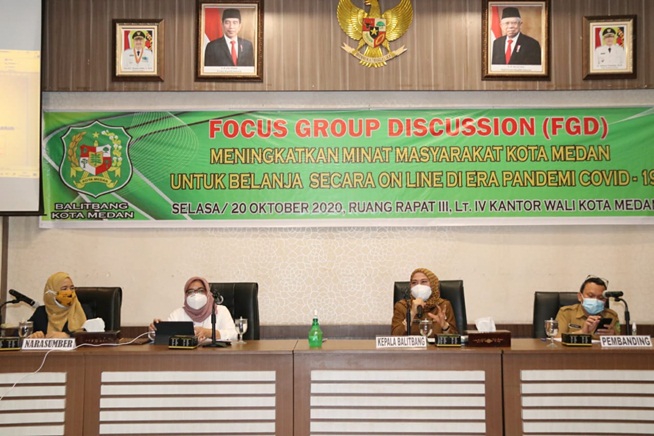 Hindari Keramaian Disaat Pandemi, Warga Medan Diajak Untuk Belanja Secara Daring