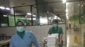 Viral, Ada Penampakan Sosok Hitam di RS saat Malam Hari