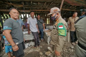 Sosialisasi ke PK5 di Jalan Pematang Pasir, Pemko Medan Minta Pedagang Taati Protokol Kesehatan