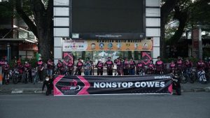 Smartfren Selenggarakan Gowes Berprotokol Kesehatan dengan Top Mitra Outlet Prioritas di Sumatera Utara.