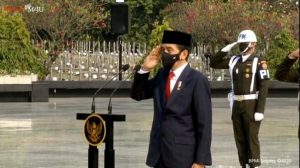 Hari Pahlawan 2020, Jokowi Pimpin Upacara di TMP Kalibata