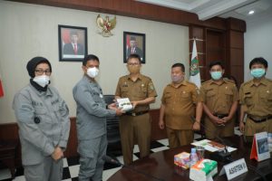 Kunjungan Kerja Badan Keamanan Laut Republik Indonesia di Pemerintah Kabupaten Asahan