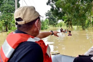 Tinjau Lokasi Banjir di Tebing Tinggi, Gubsu Minta Penanganan Dilakukan Dengan Cepat