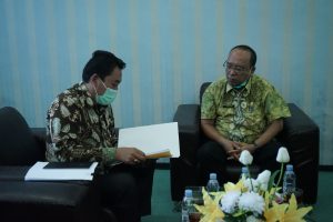 BPK RI Perwakilan Sumatera Utara Laporkan Hasil Pemeriksaannya Kepada Plh. Bupati Asahan