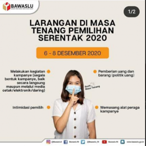 Bayu Subronto,SH : Flyer Pose 1 Jari Milik Bawaslu Diduga Melanggar Kode Etik