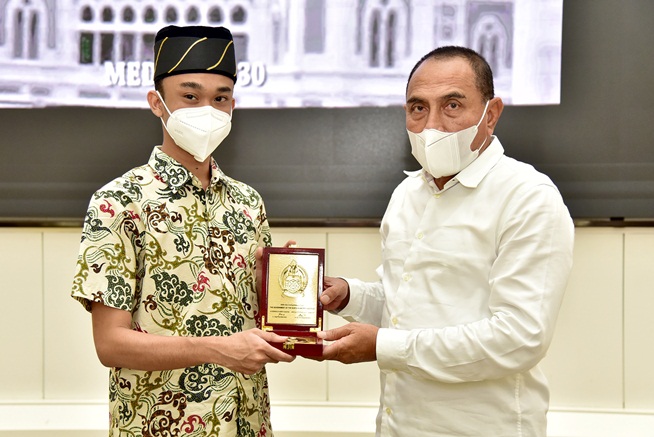 Terima Kunjungan Sultan Deli XIV, Edy Rahmayadi Siap Bantu Lestarikan Warisan Kebudayaan Melayu Deli