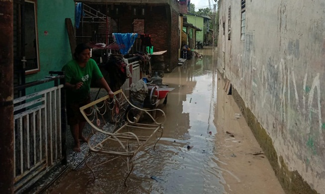 Aliran Sungai Deli Surut, Warga Mulai Kembali Ke Rumah
