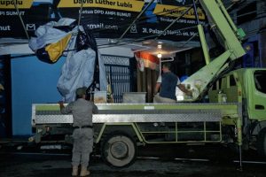 Masa Kampanye Berakhir, Seluruh APK di Kota Medan Ditertibkan