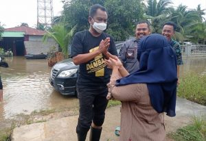Tinjau Masyarakat Terdampak Banjir, Darma Wijaya : Kami Sudah Siapkan Program Penanganan Banjir