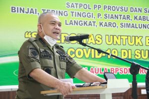 Tegakkan Disiplin Prokes, Satpol PP Sumut Dan Kab/Kota Teken Komitmen Bersama