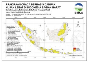 BMKG : Wilayah Aceh dan Sumut Berpotensi Alami Hujan Lebat