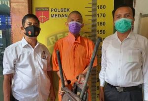 Curi kabel Telkom, Pria ini Diringkus Tekab Polsek Medan Area