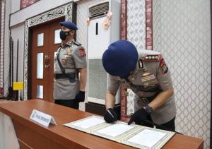 Kapoldasu Lantik Kombes Pol Suheru,S.I.K Sebagai Dansat Brimob