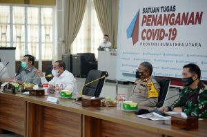 Setahun Hadapi Covid-19,Edy Rahmayadi : Jangan Bosan dan Tetap Disiplin