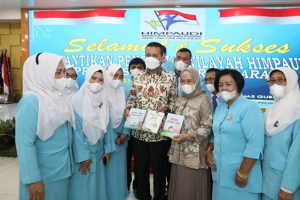 Hadiri Pelantikan HIMPAUDI Sumut, Wagubsu : Ajak Pengurus Bekerjasama Bentuk Karakter Anak Usia Dini