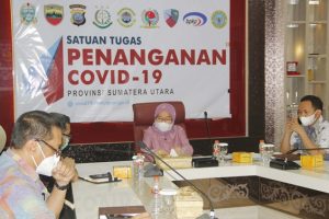 Ikuti Rakortekrenbang 2021, Sekda : Pembangunan Pemda Harus Selaras dengan Program Strategis Nasional